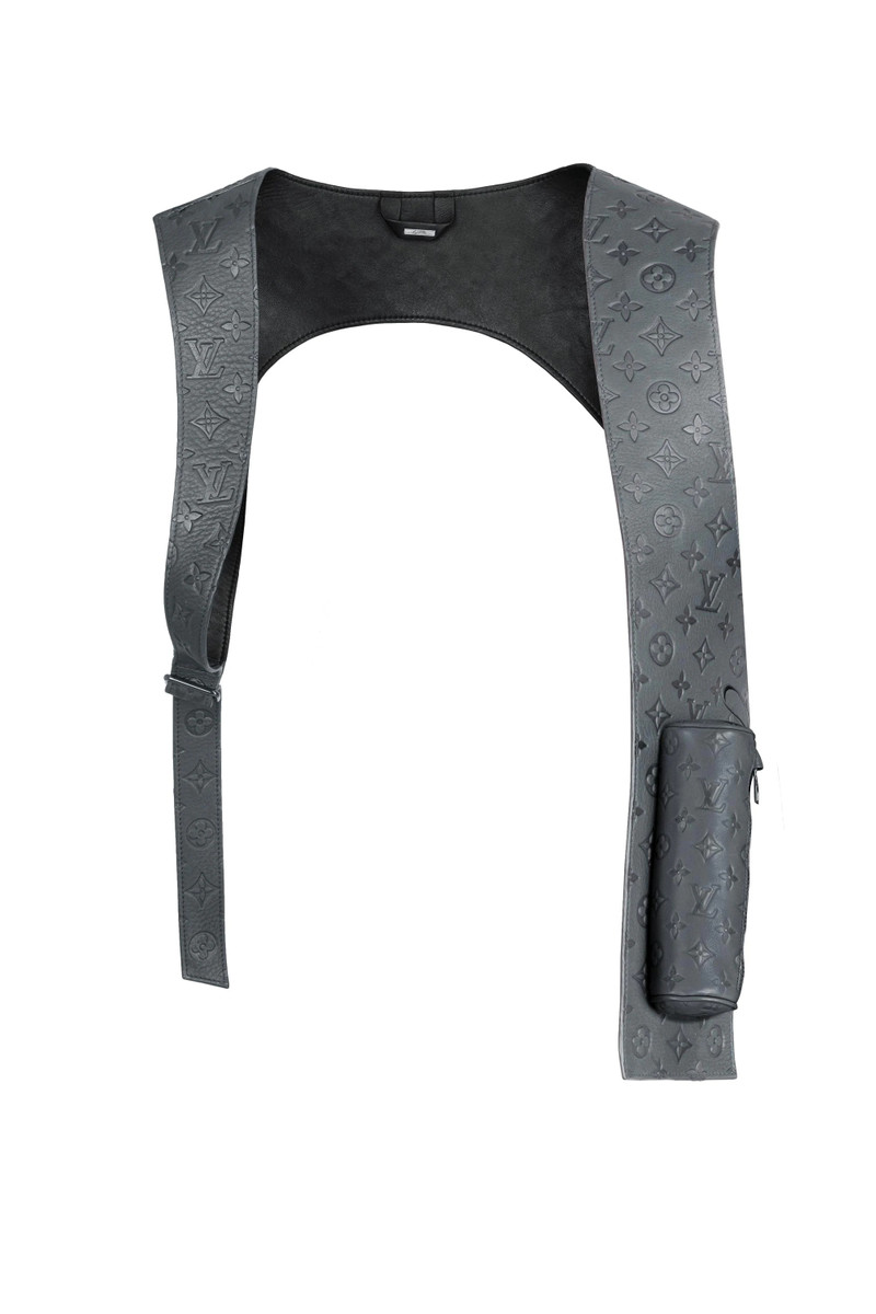 3D Pocket Monogram Embossed Mid Layer 1