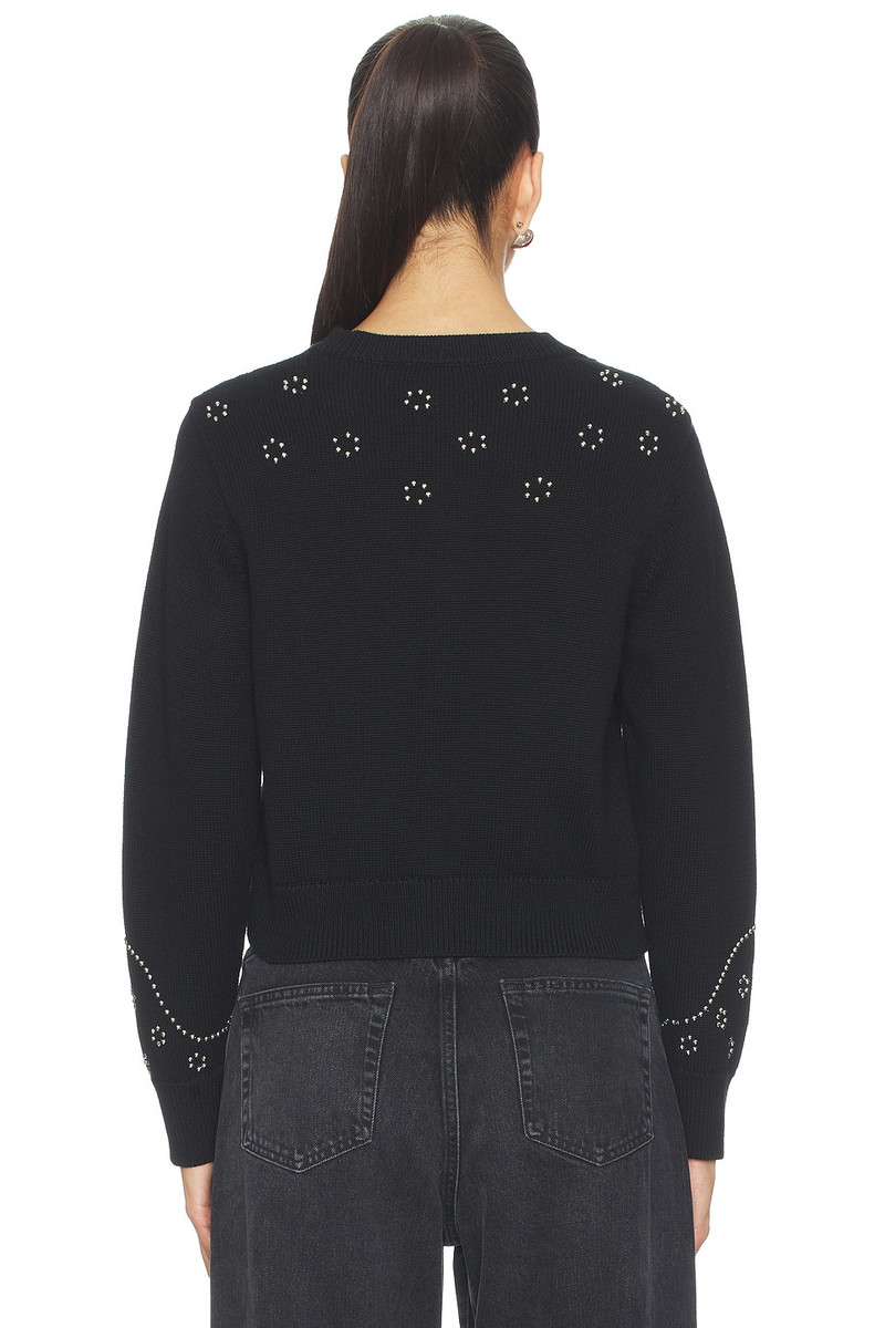 THE GREAT. The Studded Cardigan outlook