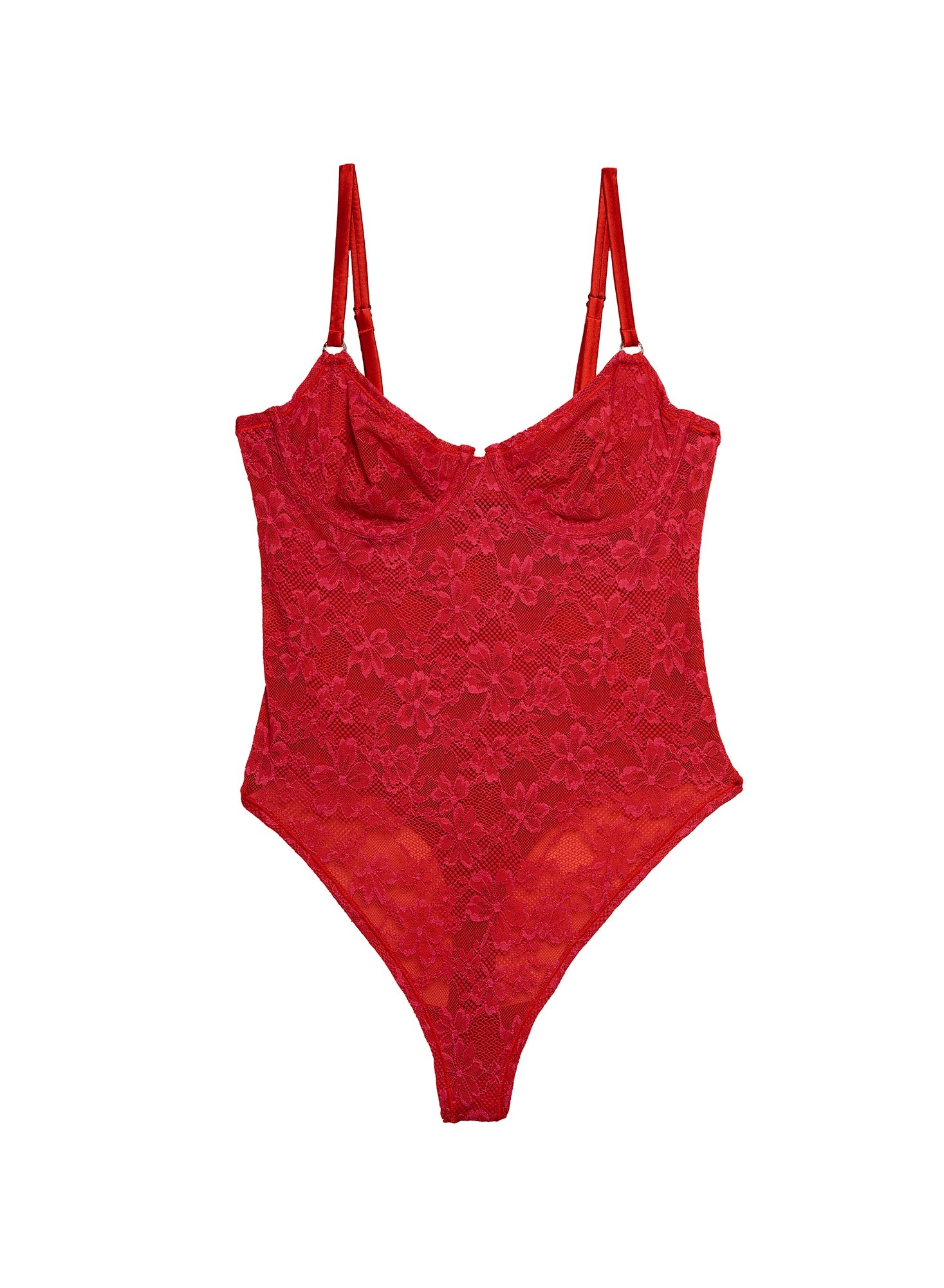 Le Stretch Lace Bodysuit - 3