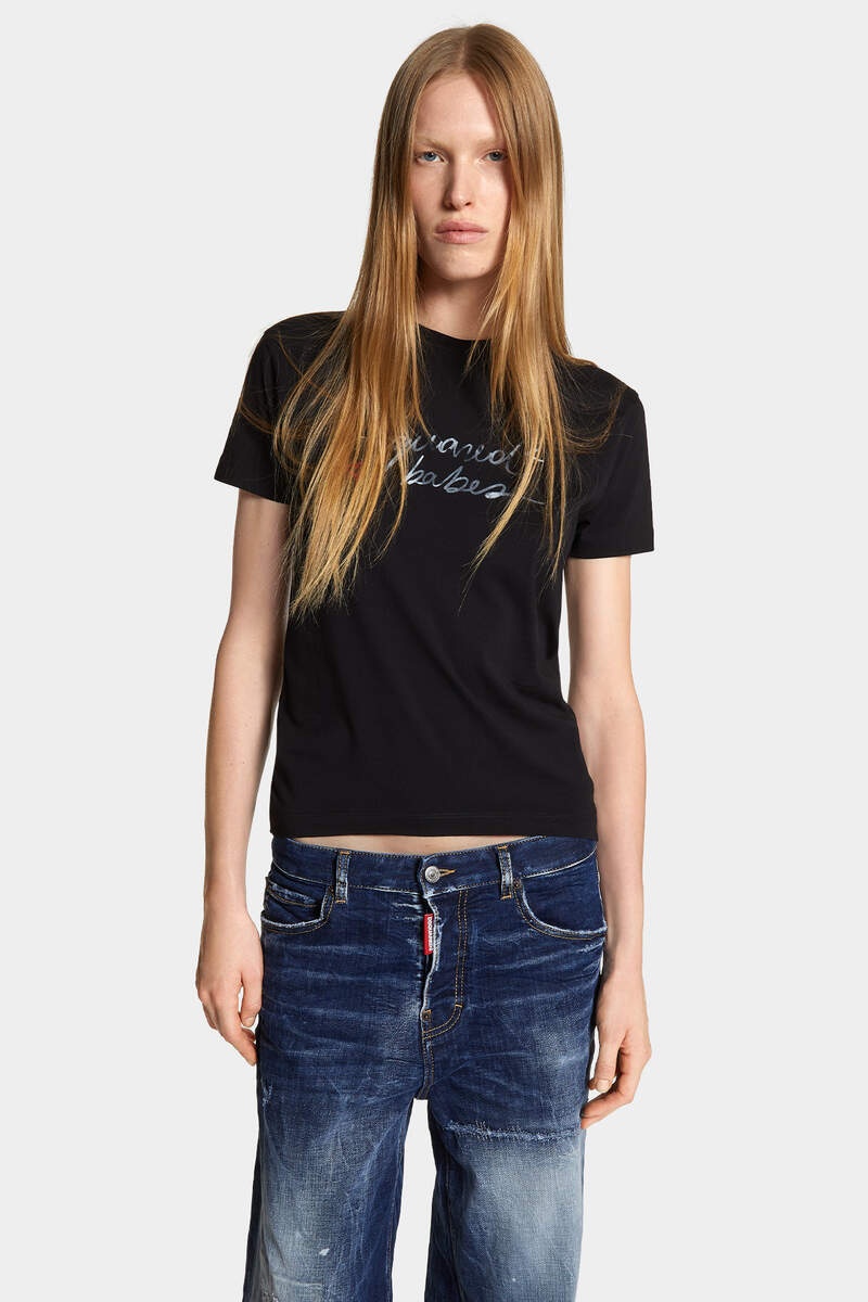 WASH JUST RIGHT FIT DSQUARED2 BABES T-SHIRT - 3
