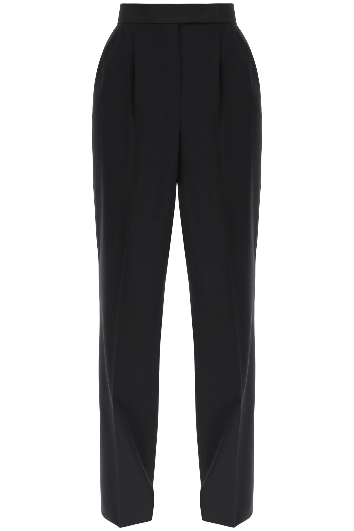 GABARDINE TUXEDO TROUSERS - 1