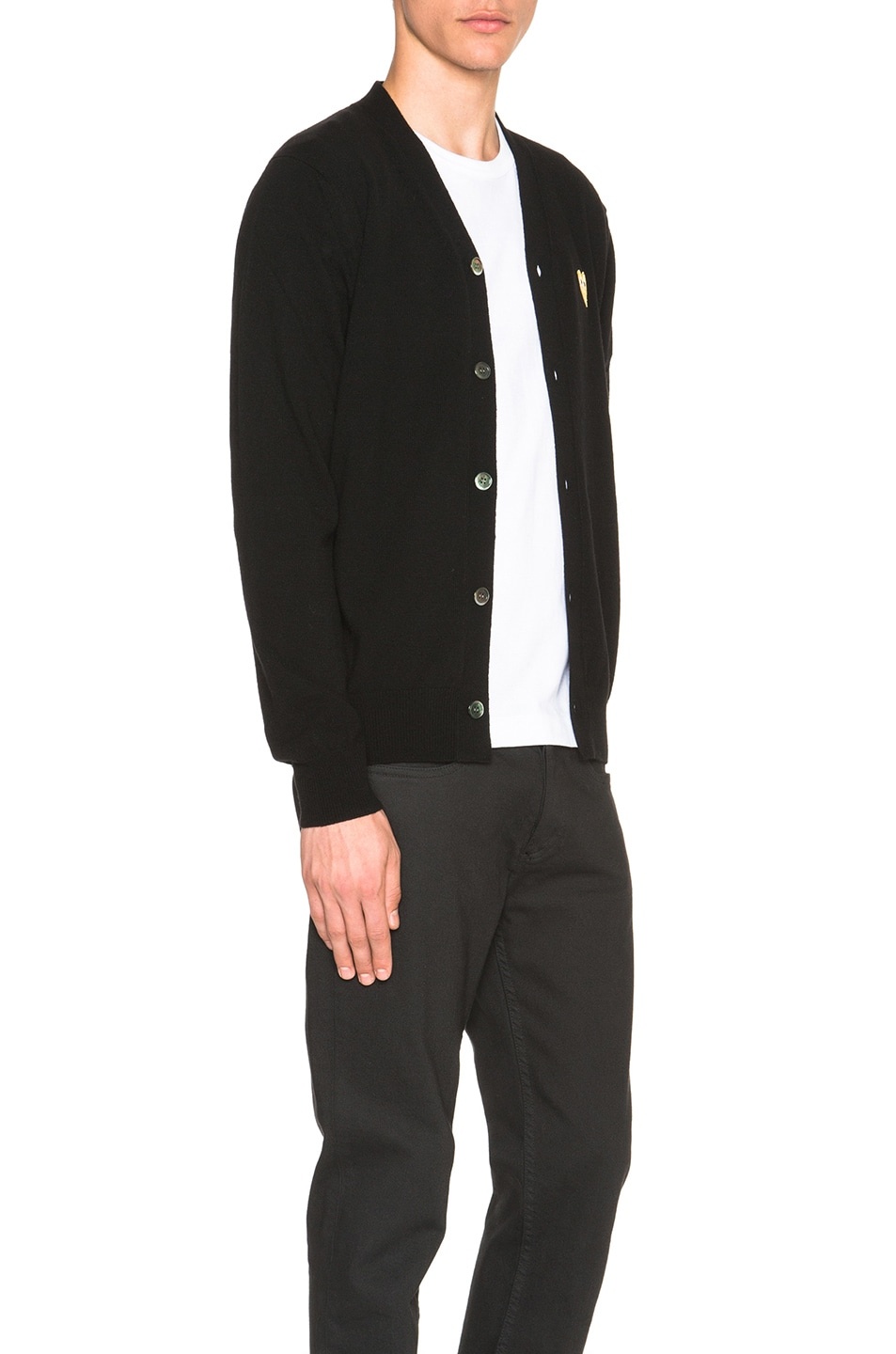 Cardigan with Gold Emblem - 4