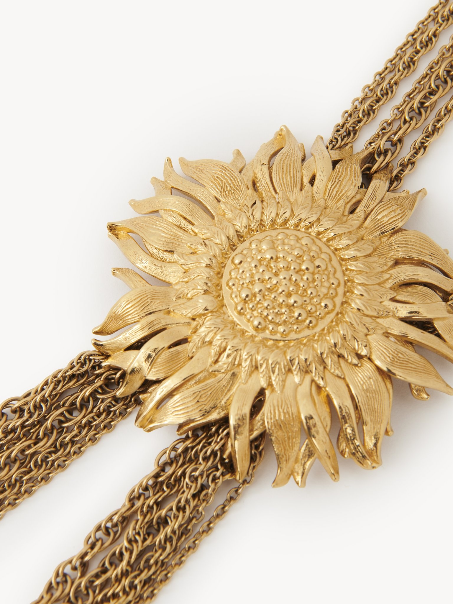 THE CHLOÉ SUNFLOWER NECKLACE - 3