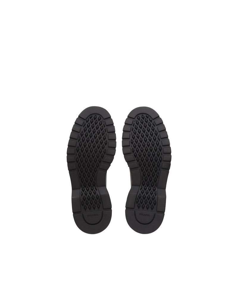 Brushed Leather Derby Brogue Shoes 6