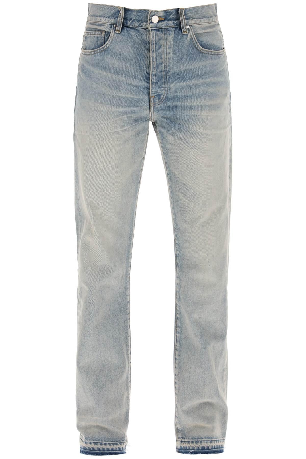 STRAIGHT CUT LOOSE JEANS - 1