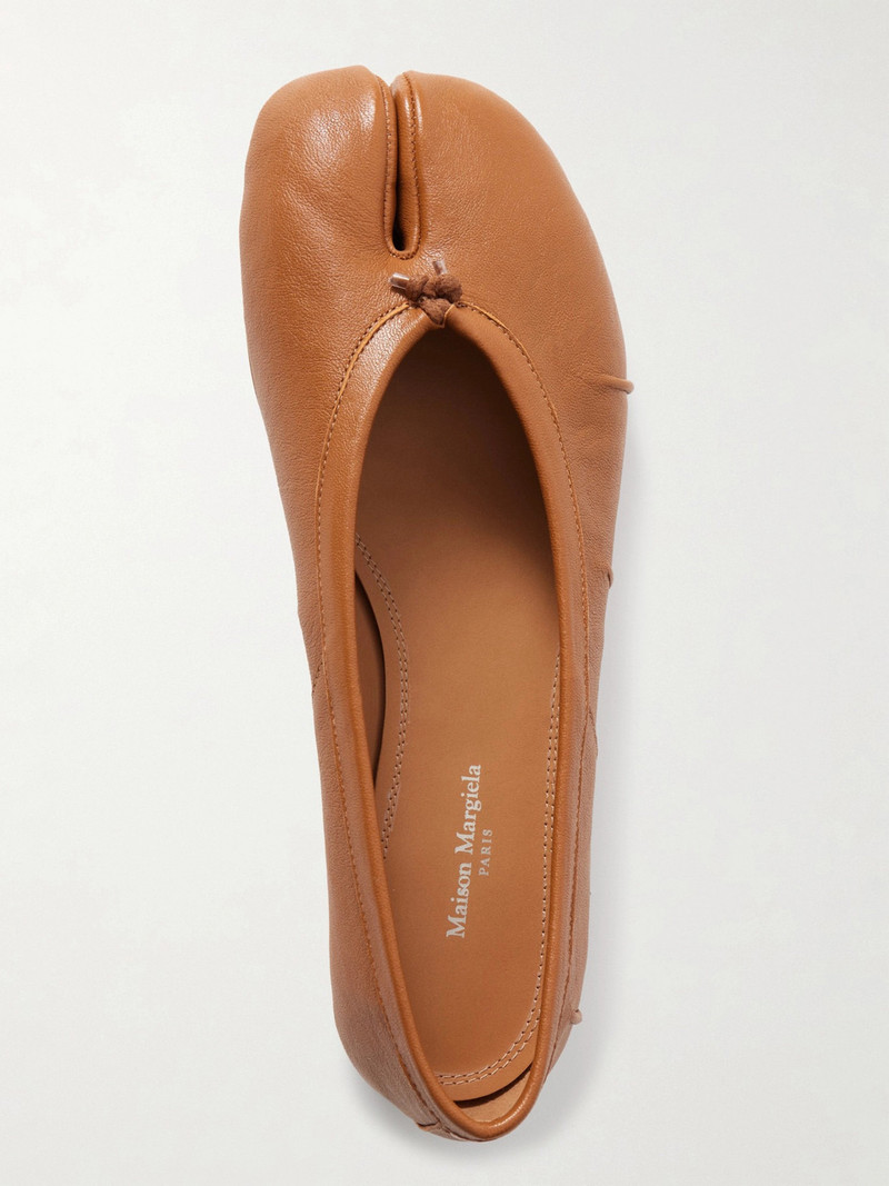 Maison Margiela Tabi Split-toe Leather Ballet Flats outlook