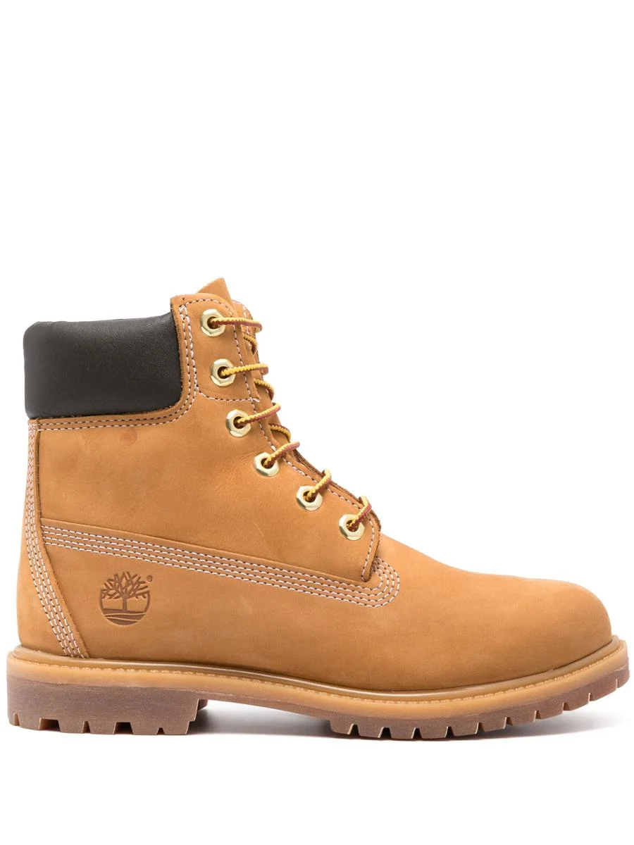 Timberland Premium 6 Inch Lace Up Waterproof Boot Wheat Shoes - 1