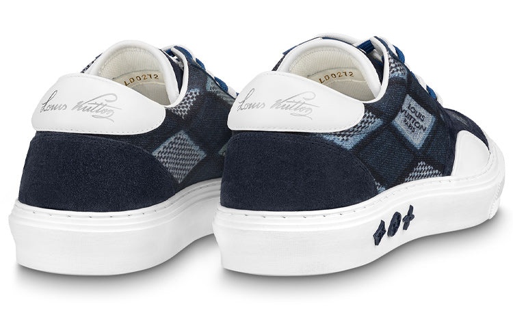 LOUIS VUITTON LV Ollie Richelieu Sneakers 'Blue' 1AAHRK - 2