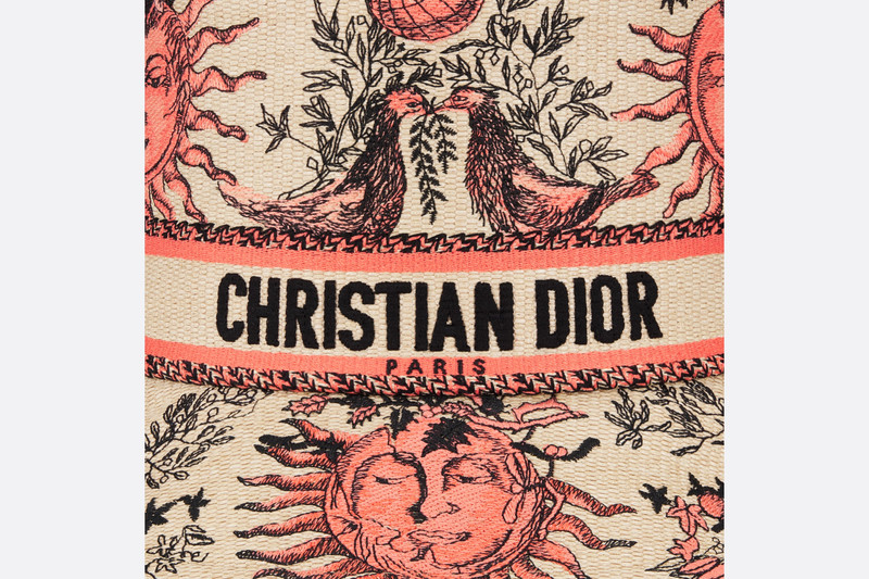 Dioriviera D-Bobby Toile de Jouy Soleil Small Brim Bucket Hat 4