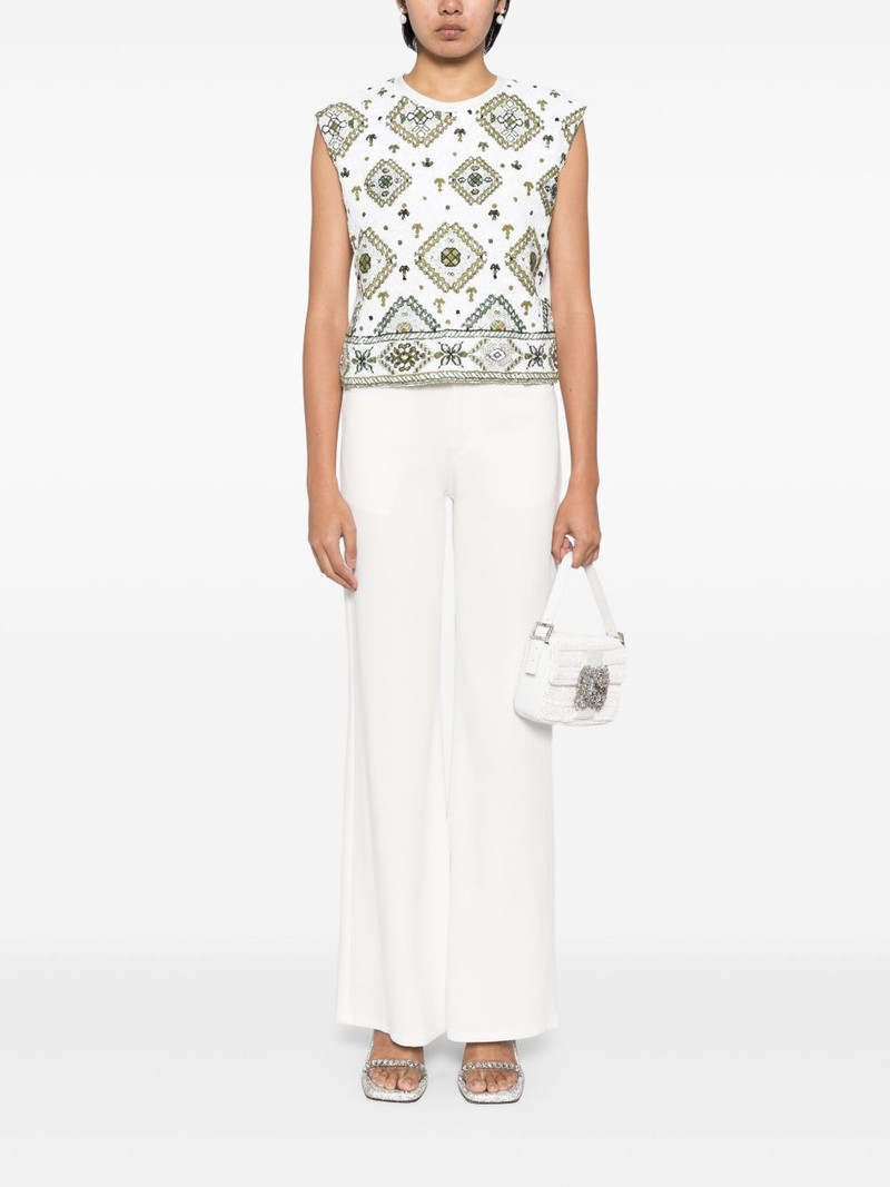 GIAMBATTISTA VALLI flared trousers outlook