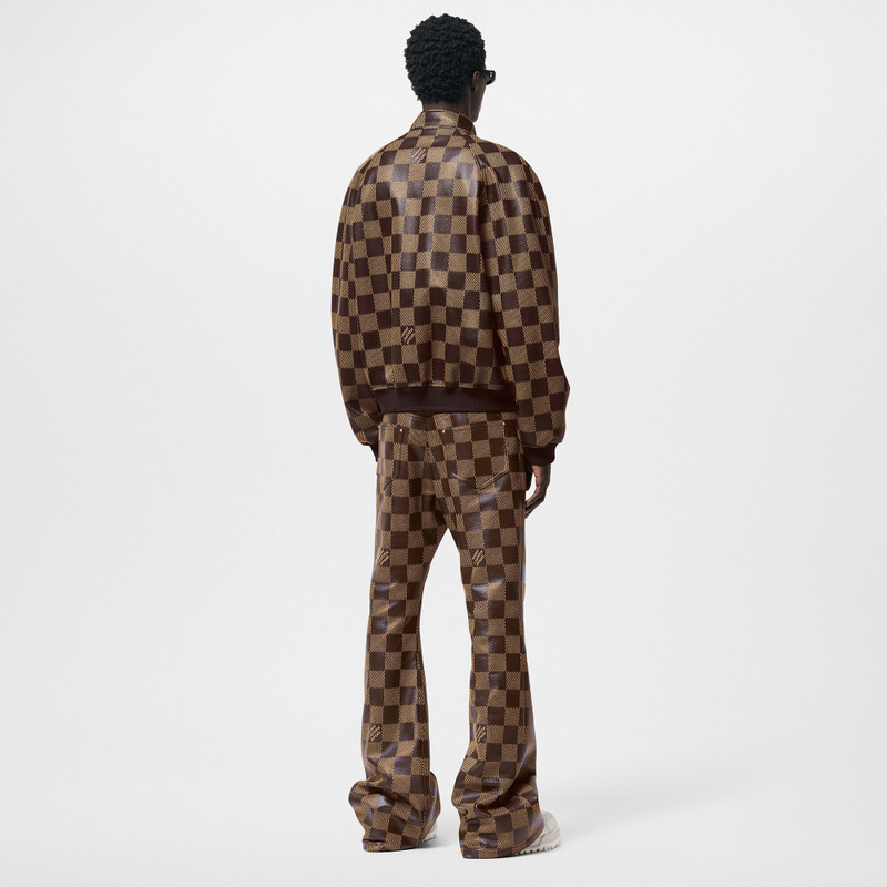 Damier Leather Pants 3