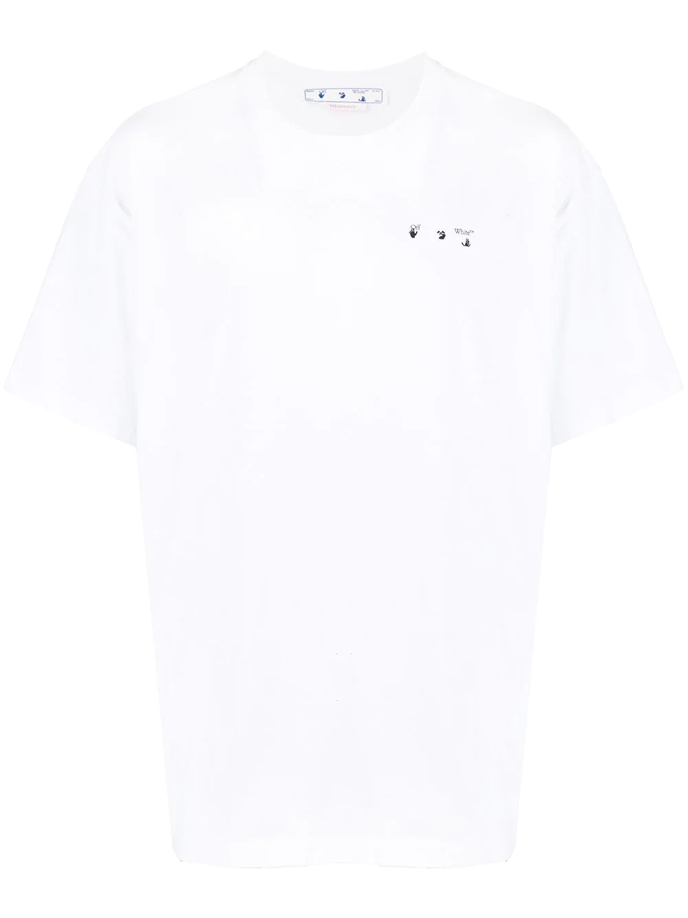 logo-print cotton T-shirt - 1