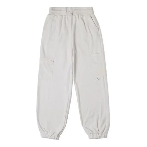 (WMNS) Converse Polar Fleece Pant 'White' 10025681-A01 - 1