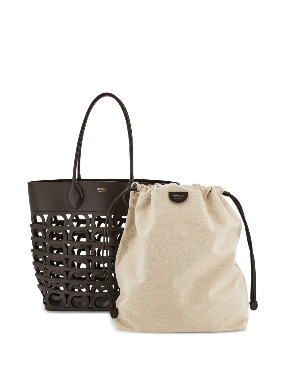 large Gancini tote bag - 7
