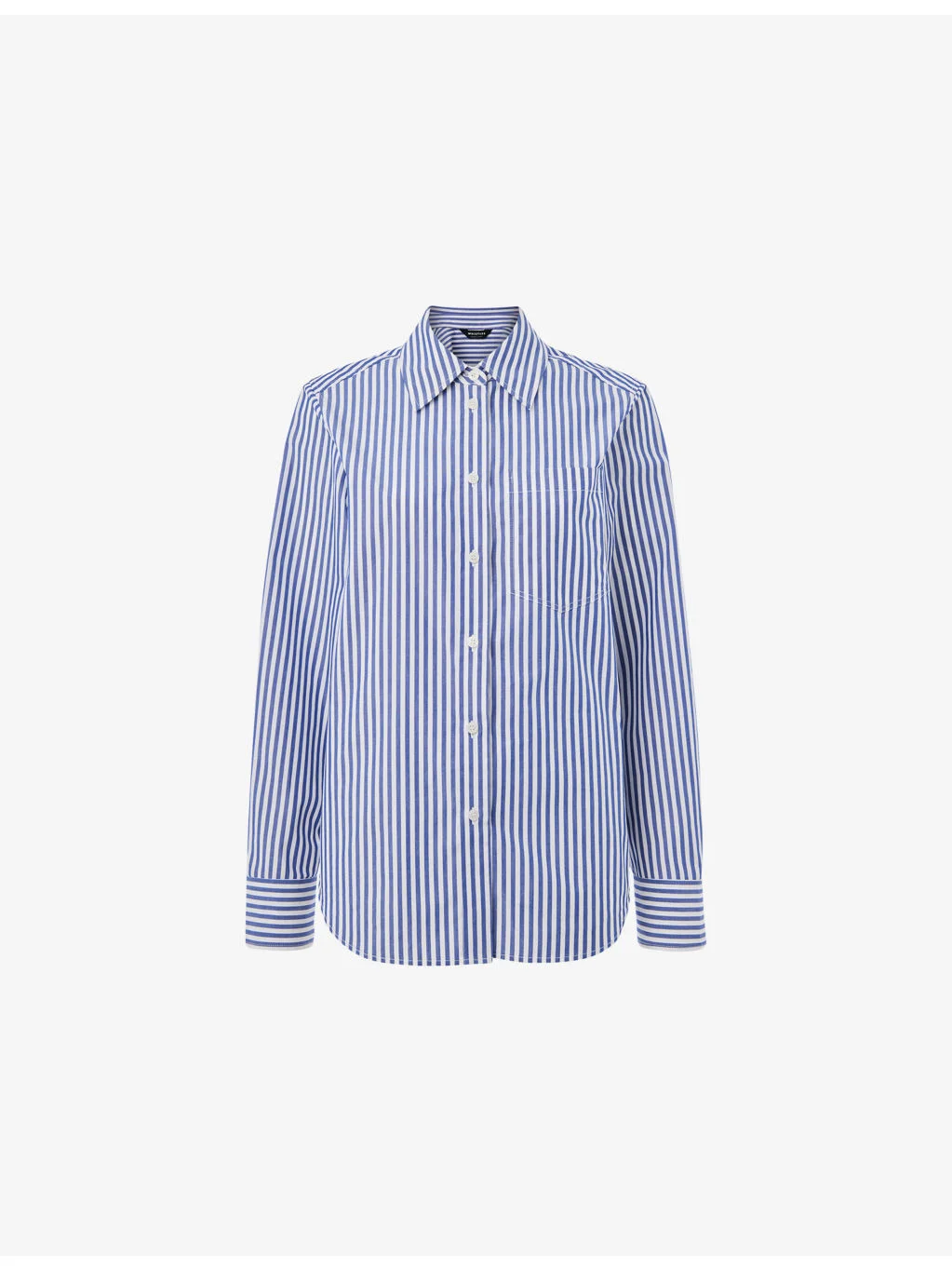 Striped Relaxed-Fit Cotton Shirt - 1