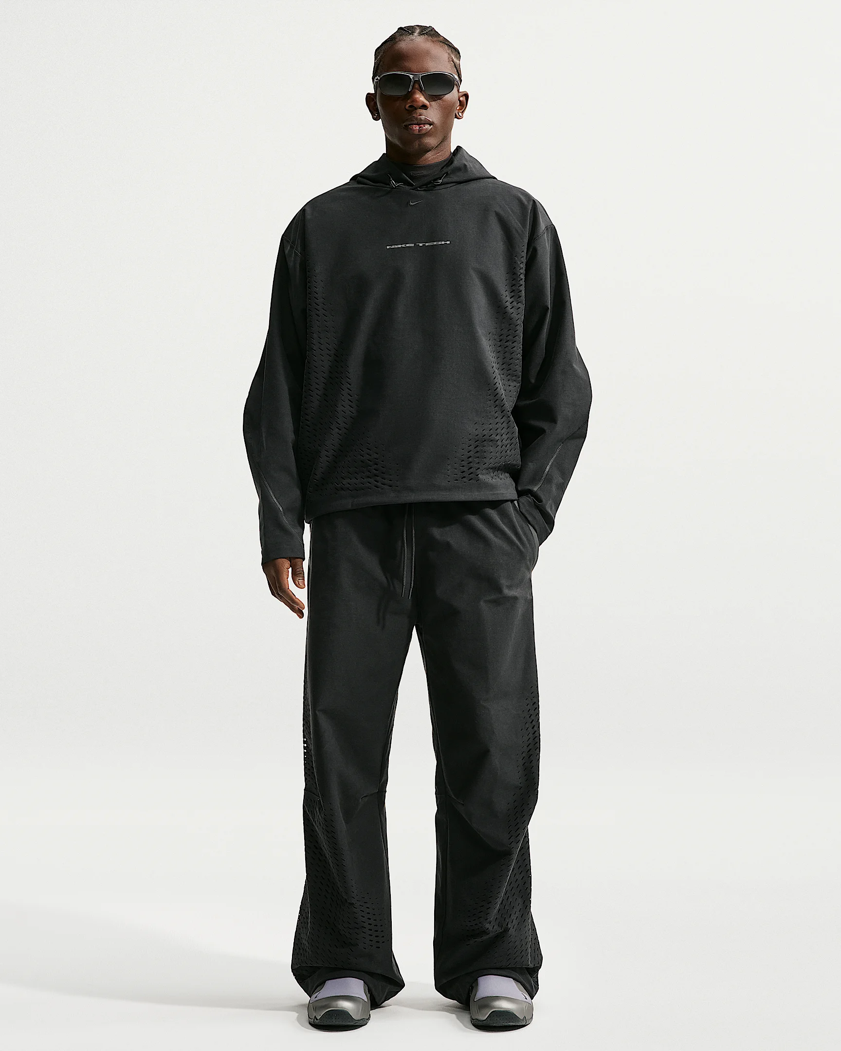 Nike Tech Men's Dri-FIT Shori Knit Open-Hem Pants - 1