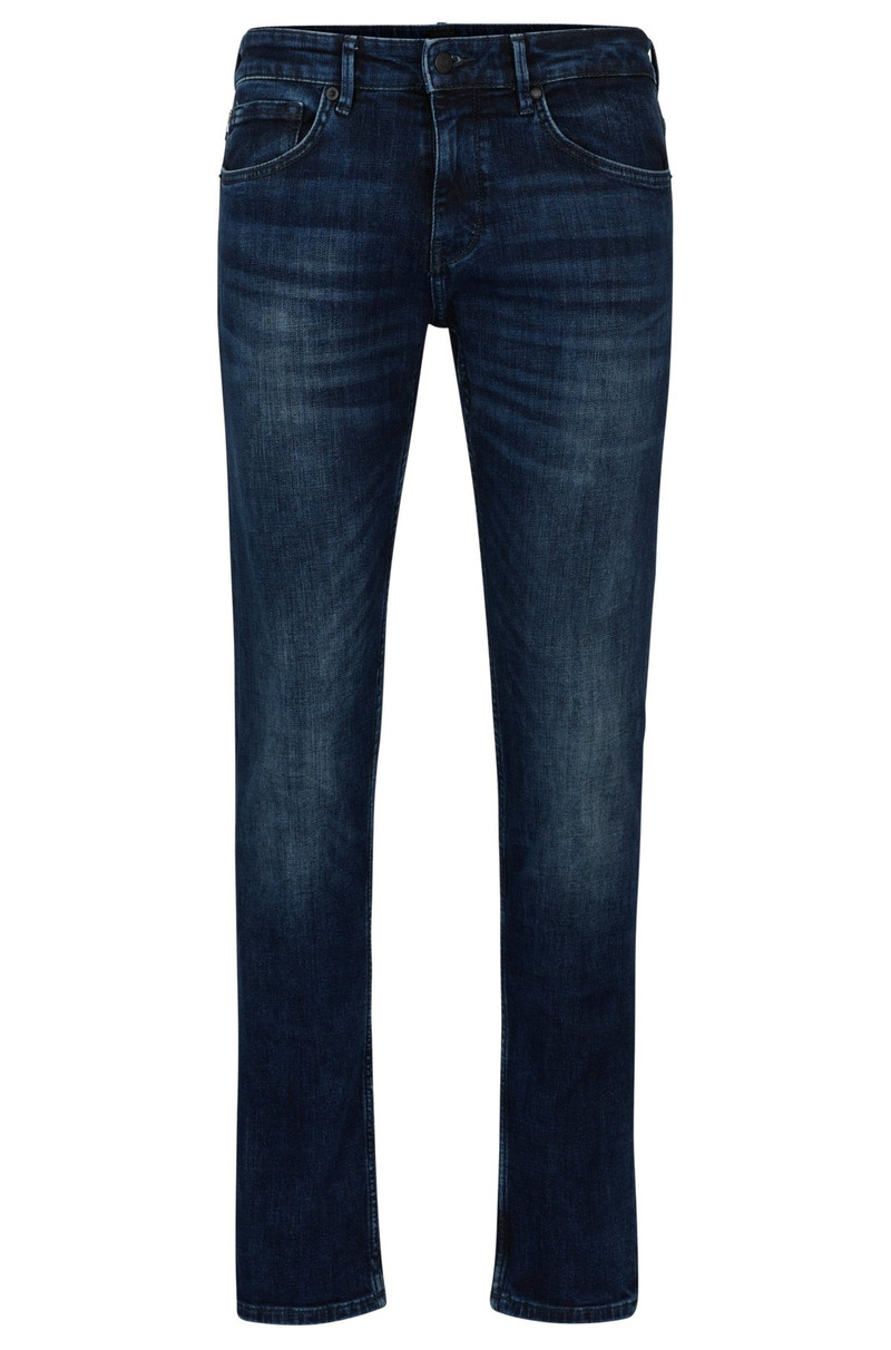 EXTRA-SLIM-FIT JEANS IN INDIGO SUPER-STRETCH DENIM 1