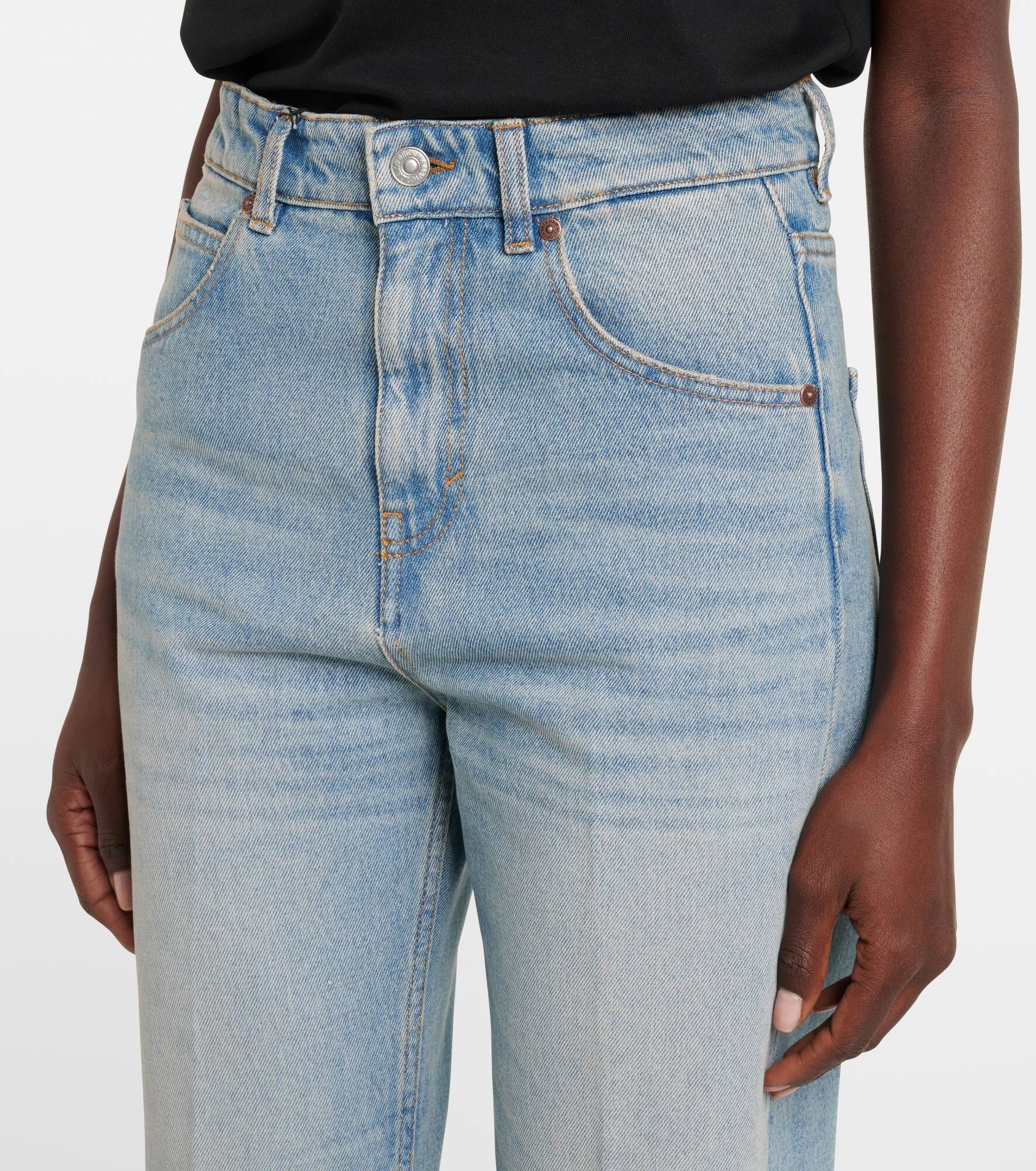 Julia high-rise straight jeans - 4