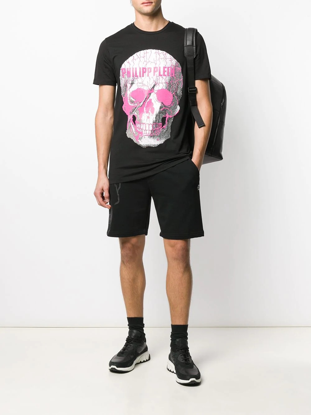 embellished skull short sleeve T-shirt - 2