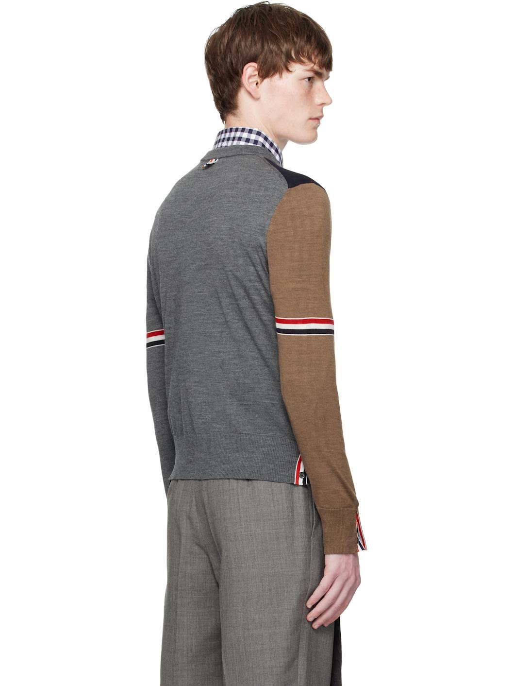 Multicolor Fun Mix Jersey Relaxed Fit Merino Sweater - 3