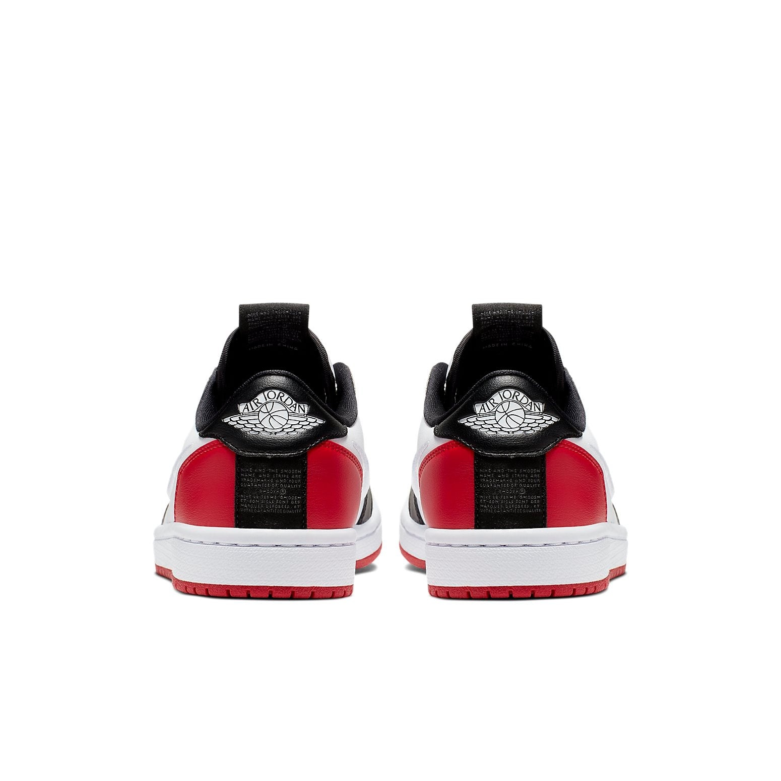 (WMNS) Air Jordan 1 Low Slip 'Black Toe' AV3918-102 - 4