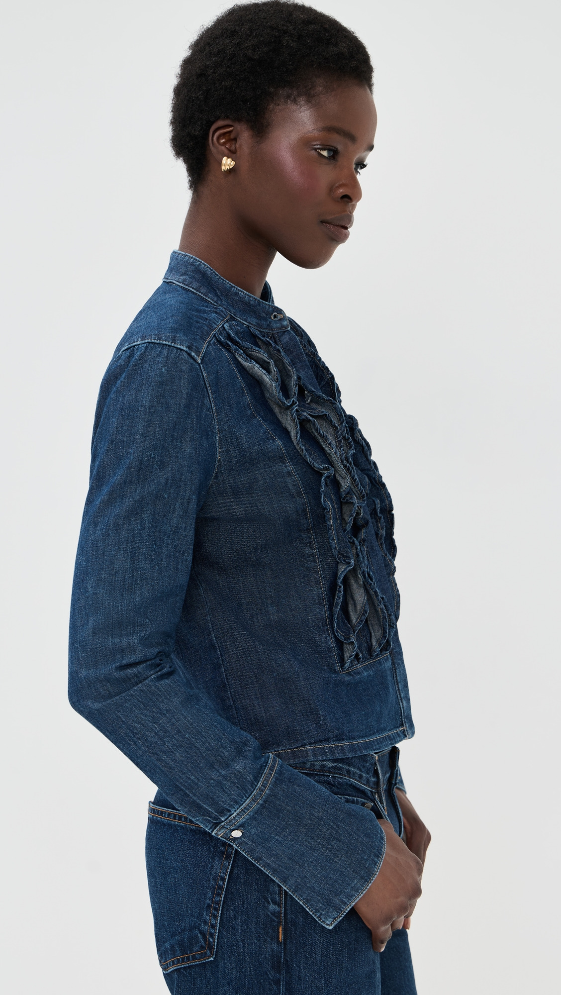 Denim Patti Buttondown - 3
