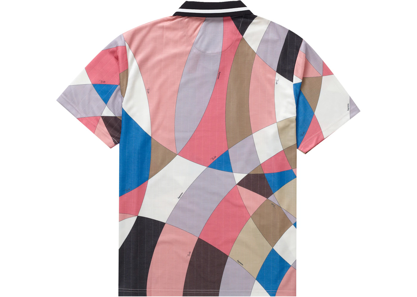 Supreme Emilio Pucci Soccer Jersey Dusty Pink - 2