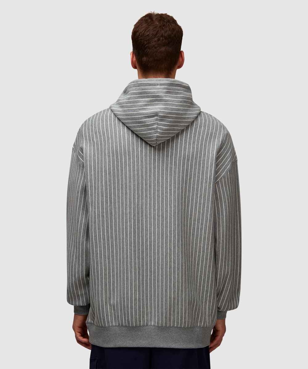 X Nanamica striped hoodie - 3