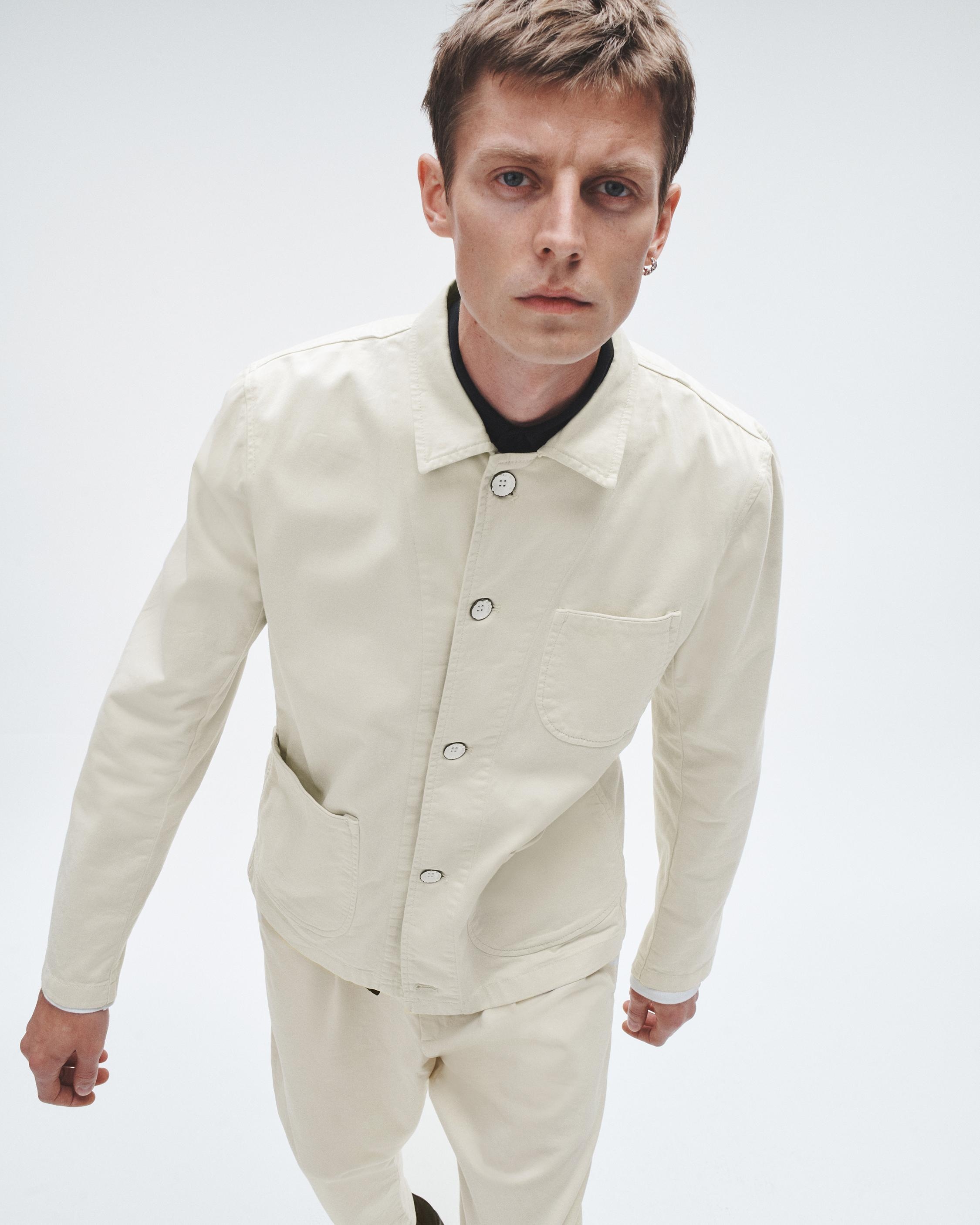 Evan Stretch Twill Chore Jacket
Classic Fit - 7