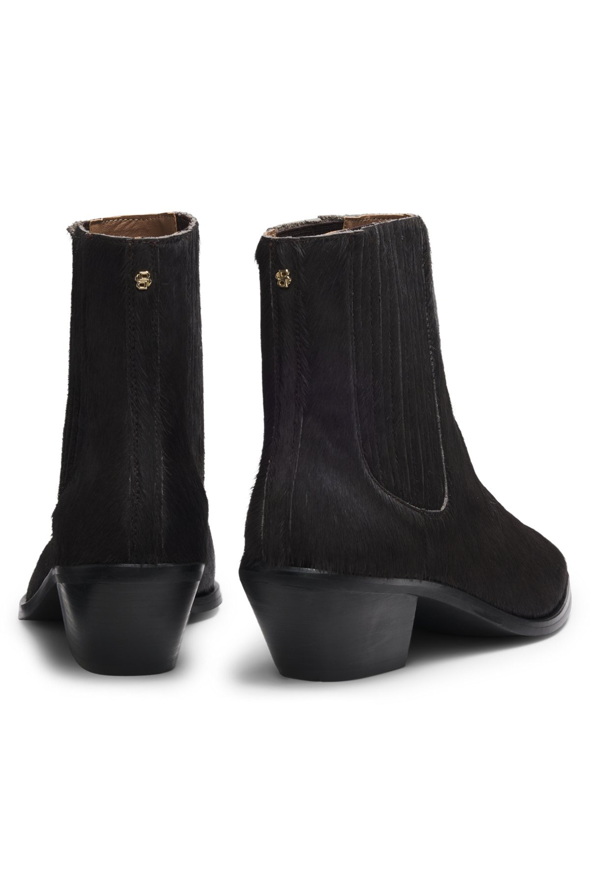 ANKLE BOOTS IN PONY-HAIR LEATHER - 6