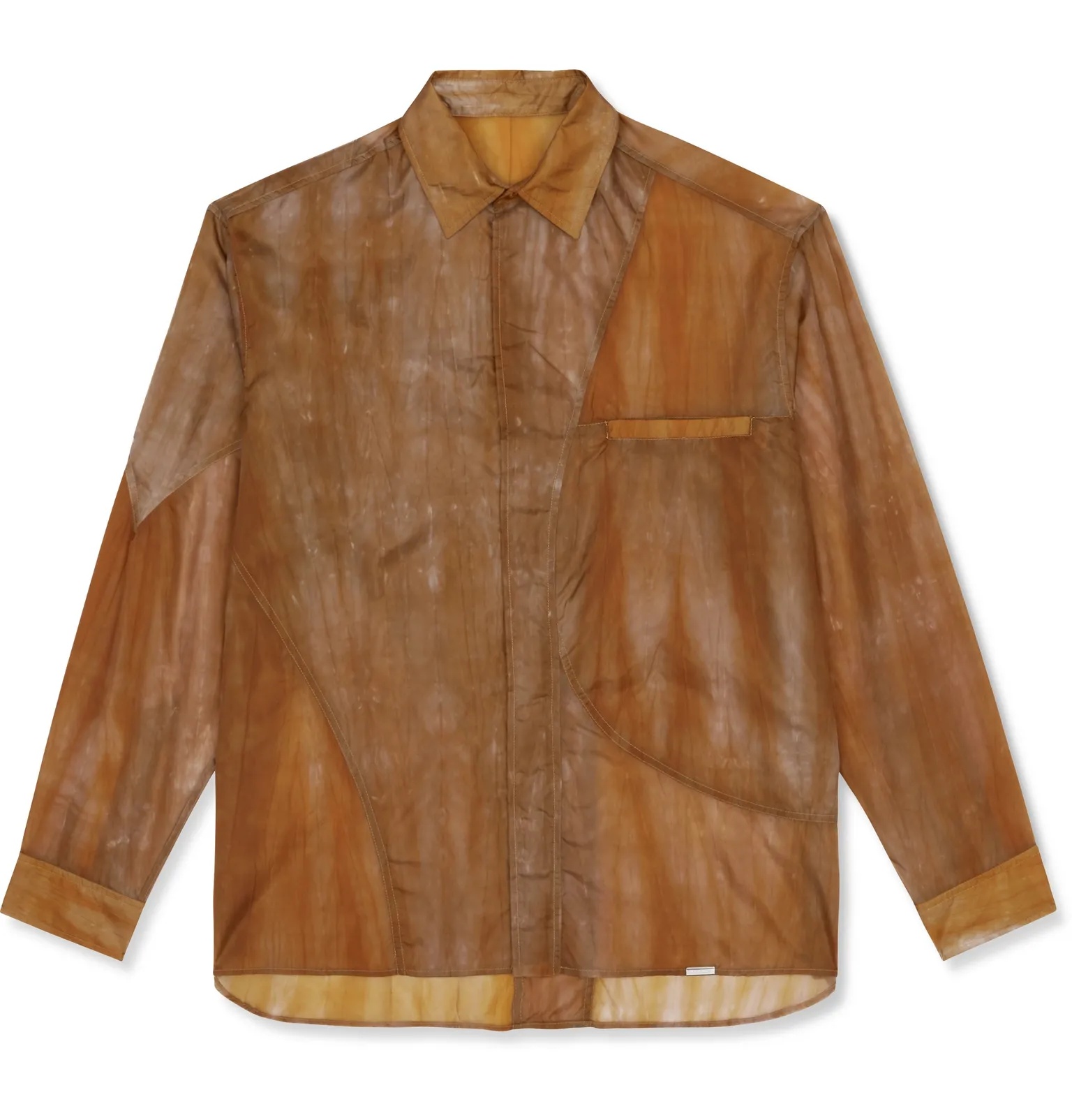 Corten Tie-Dyed Nylon Shirt - 1