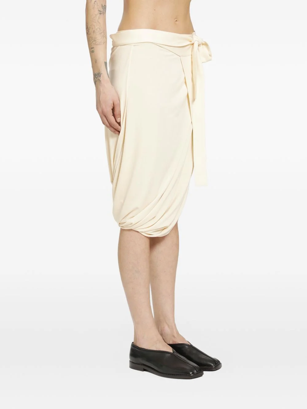 wrap asymmetric skirt - 1