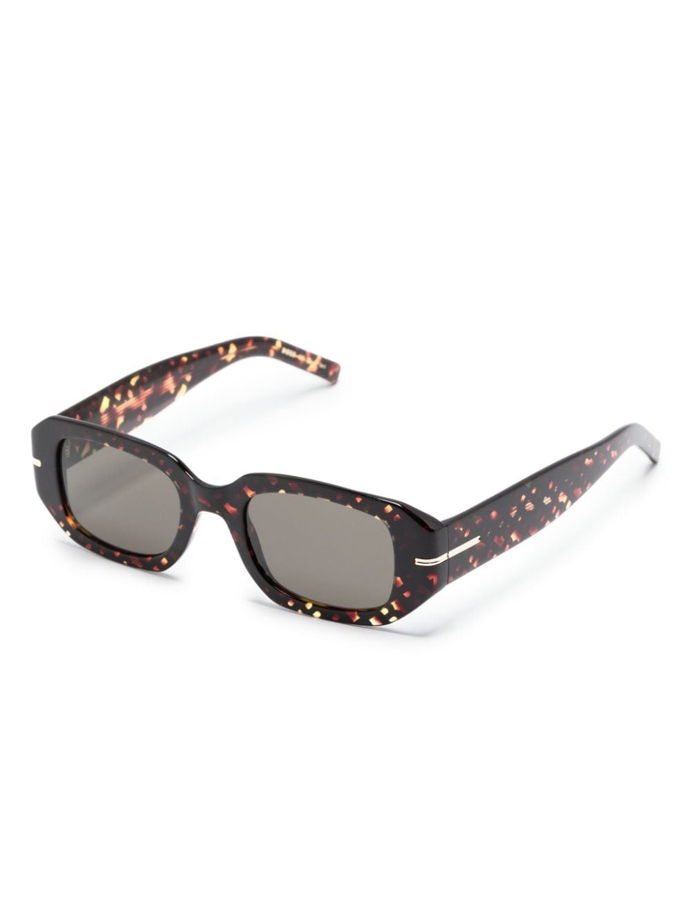 1608S tortoiseshell rectangle-frame sunglasses - 2