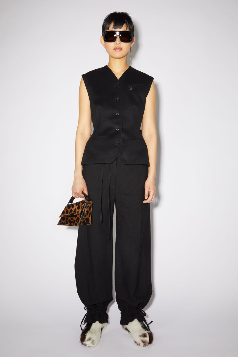 Acne Studios Fitted suit vest - Black outlook