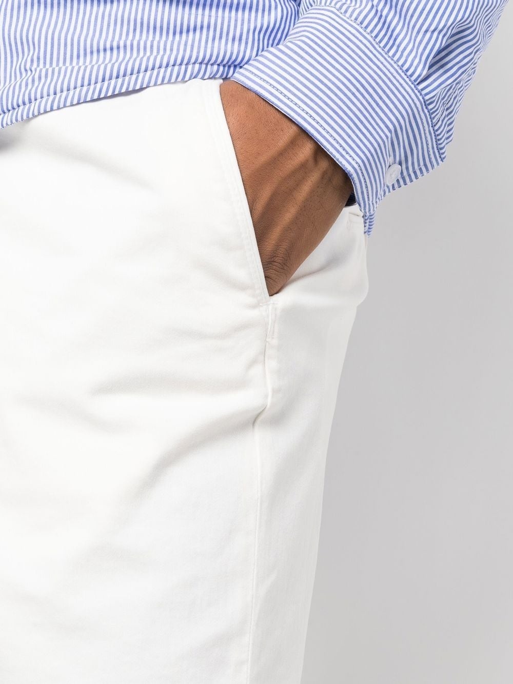 Bulldog mid-rise chino shorts - 5