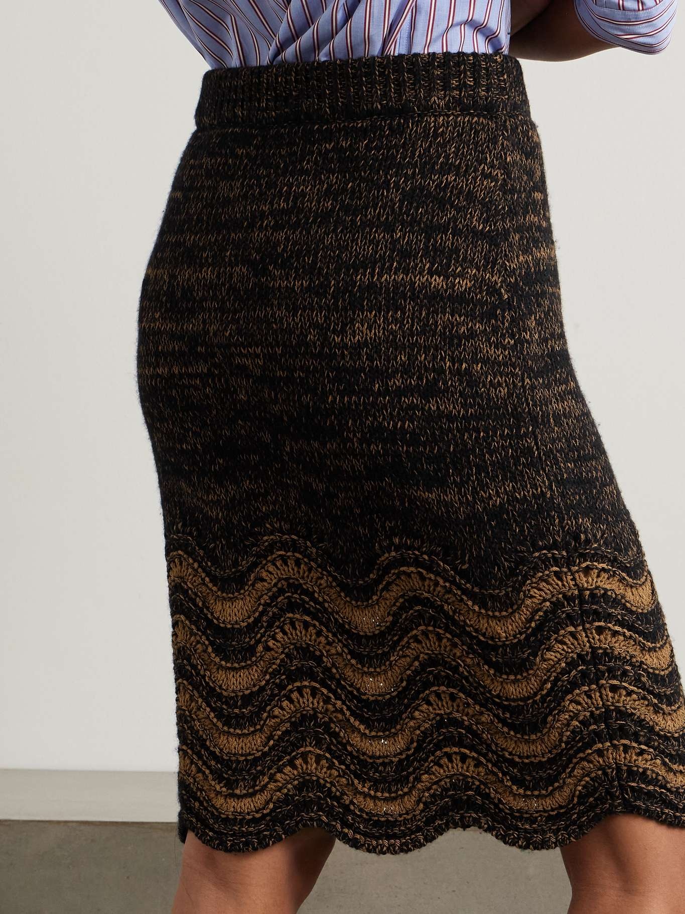 Chord knitted skirt - 3