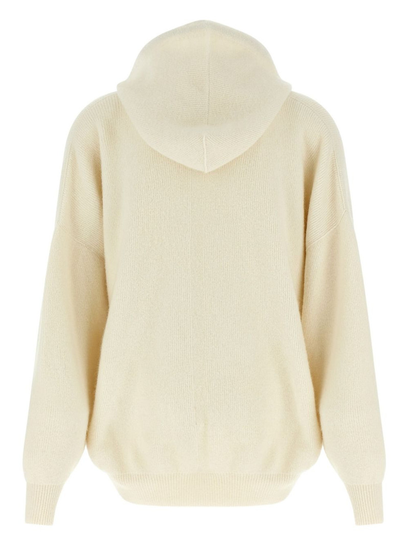 Rick Owens Hun kangaroo-pocket hoodie outlook