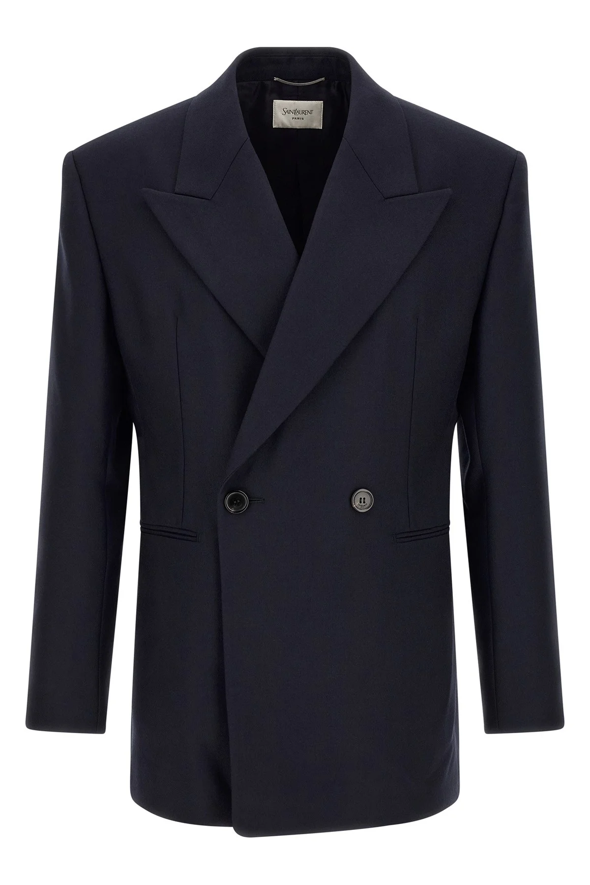 Felted Wool Gabardine Blazer Jacket - 1