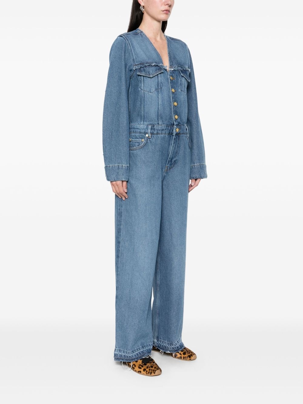denim jumpsuit - 3