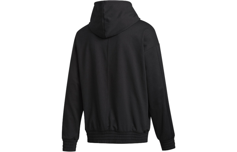 adidas Men's adidas LD WNTR HD Small Logo Basketball Hooded Sports Black GD6858 outlook