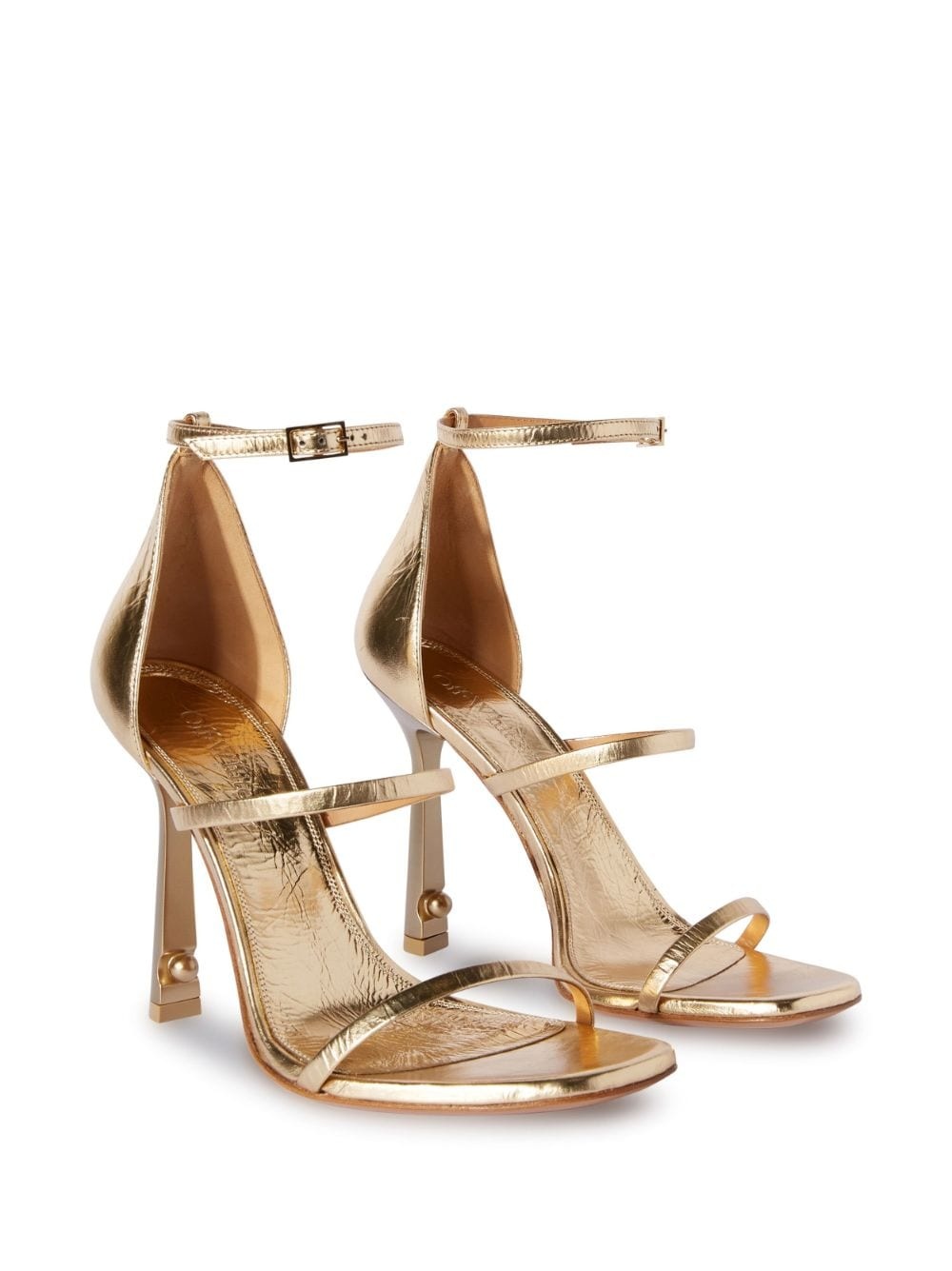 strappy leather sandals - 2