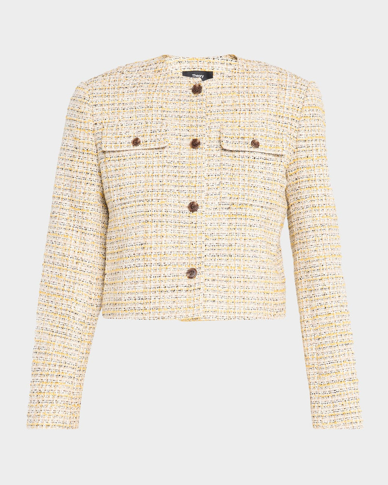 Cropped Tweed Jacket 1