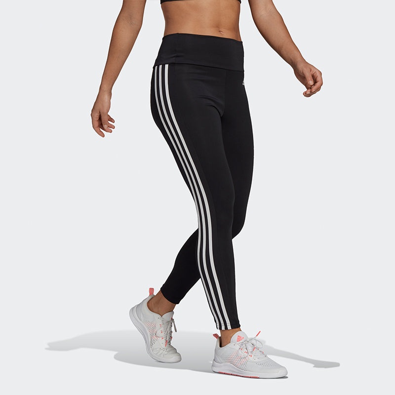 (WMNS) adidas W 3s 78 Tig Casual Sports Tight Gym Pants/Trousers/Joggers Black GL4040 - 4