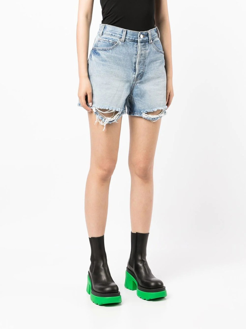 light-wash ripped denim-shorts 3