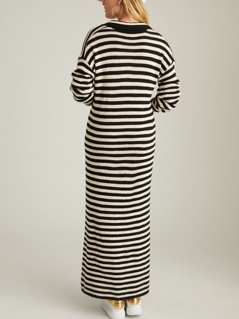 525 america Raya: Stripe Polo Dress outlook