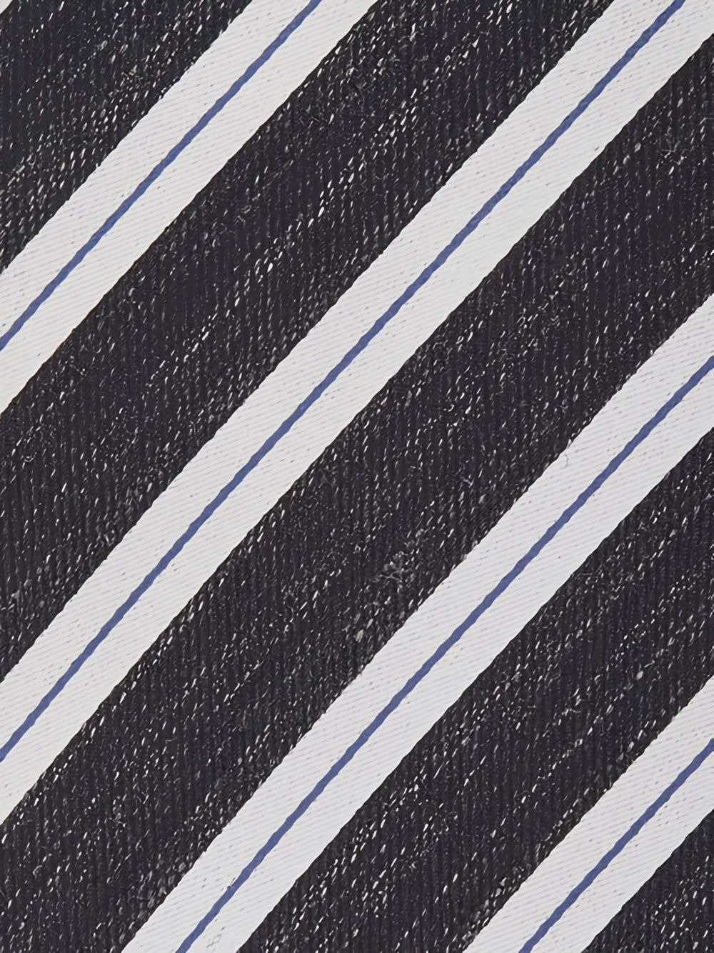 diagonal-striped silk tie - 3