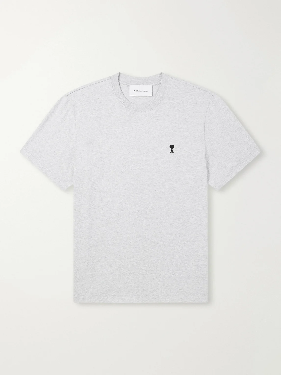 Logo-Embroidery Cotton-Jersey T-shirt - 1