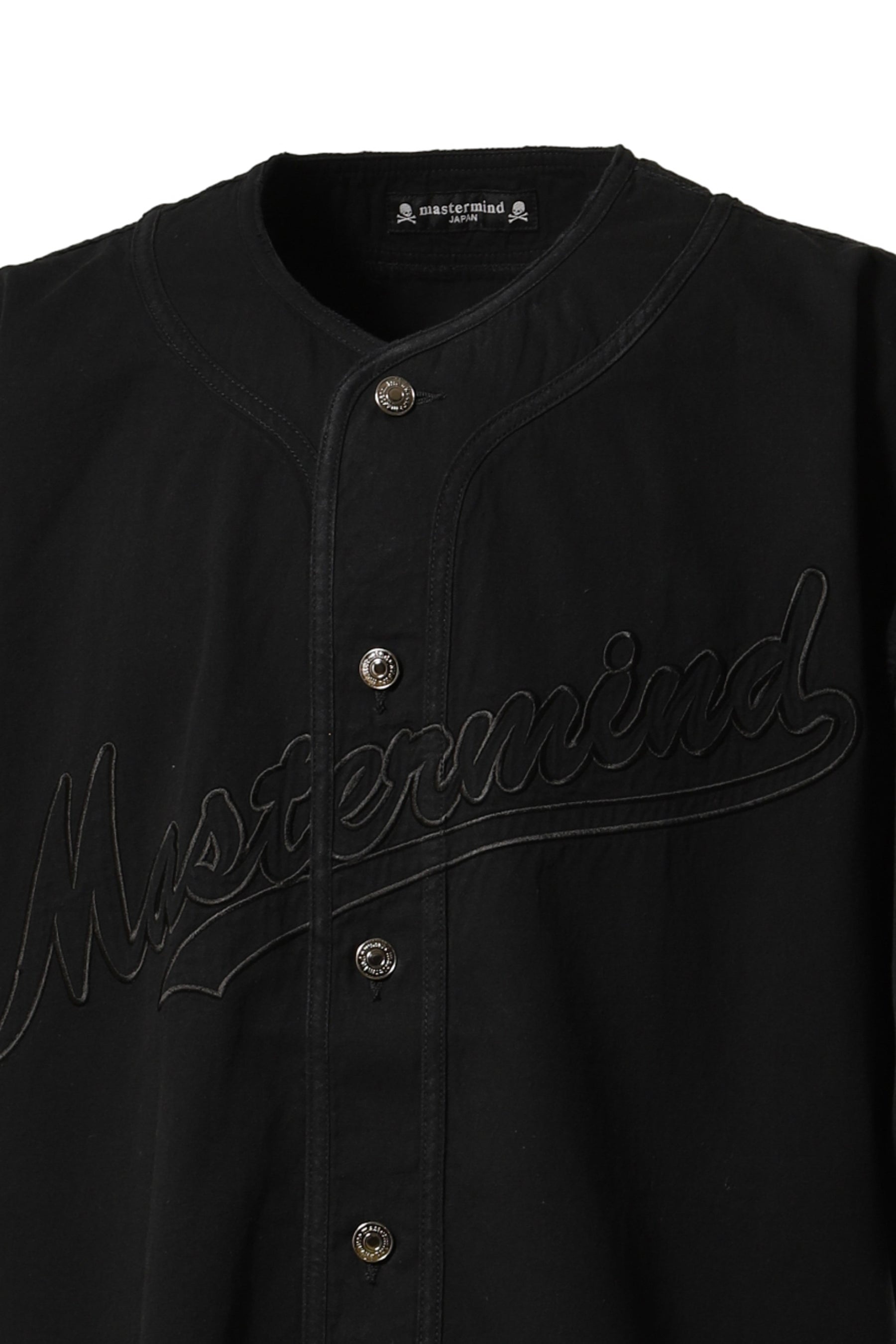 BASEBALL DENIM SHIRT / BLK - 4