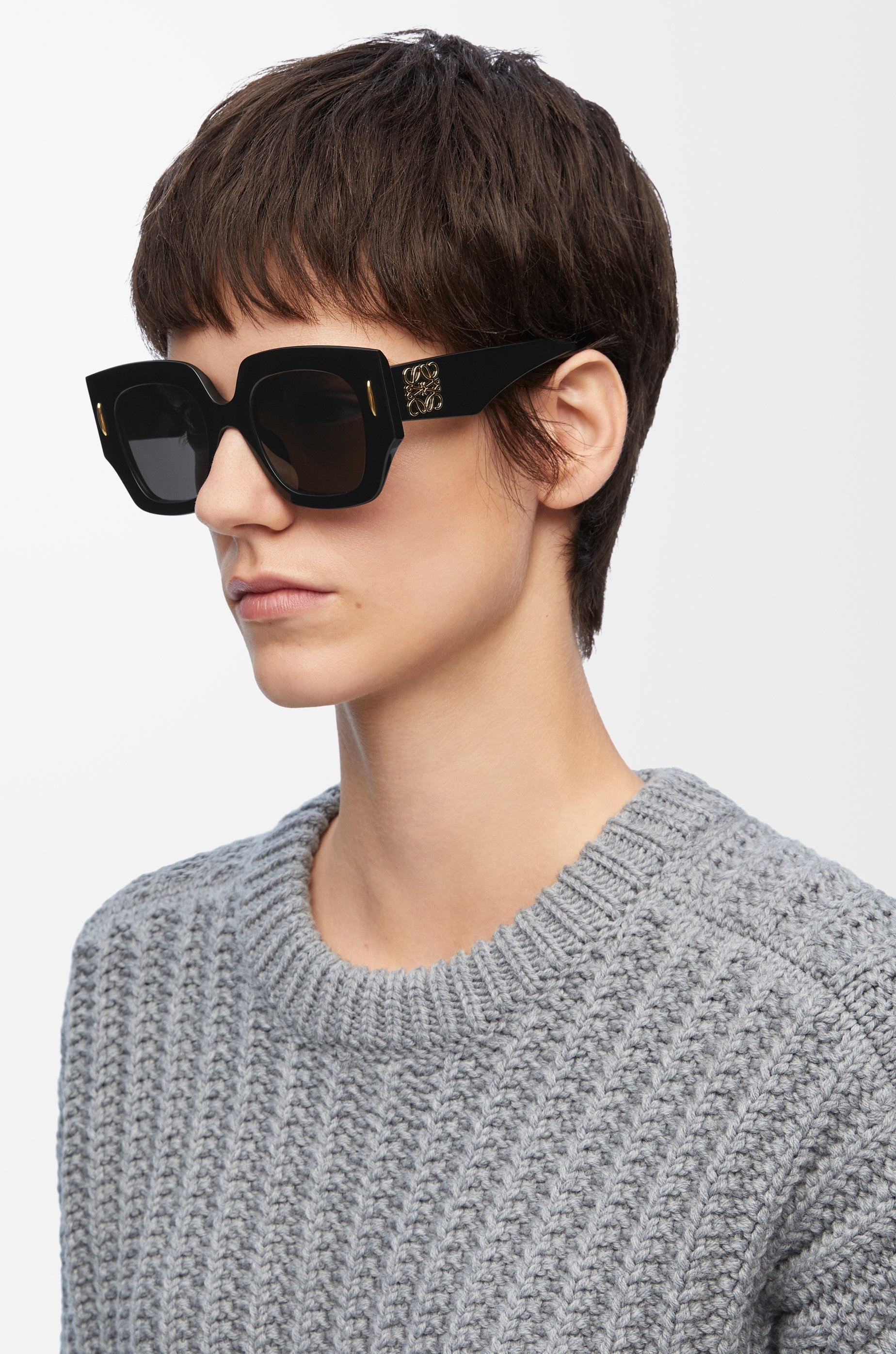 Square Screen sunglasses in acetate - 2