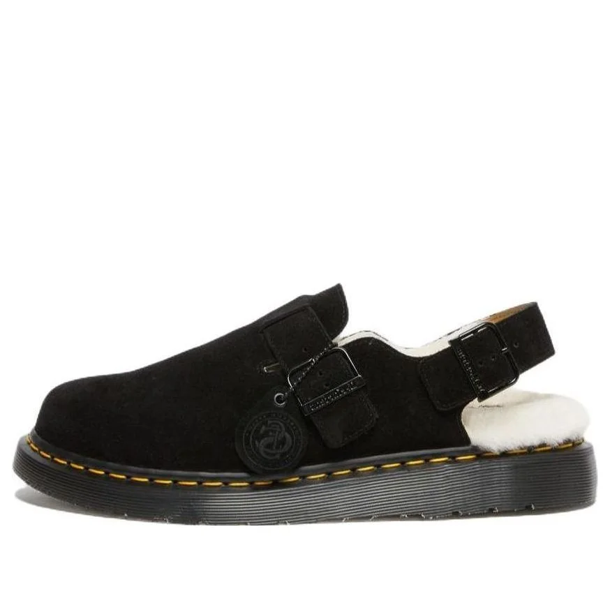Dr. Martens Jorge Shearling Slingback Mule 'Black' 27717001 - 1